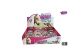 Balle rebondissante Horse Friends avec lumière 6,5 cm