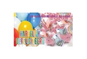 Cadeau-enveloppen geld/ballonnen pak a 10 stuks