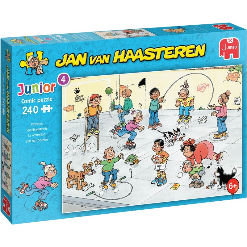 Jumbo Jan van Haasteren Junior puzzel Speelkwartiertje 240 stukjes