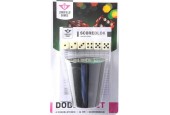 Set de dés gobelet + 6 dés et livret de score