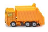 Siku 0811 Vuilniswagen 87x28x44mm oranje