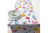 Ambiente Tafelloper Butterfly Collection 40x150cm 100% Katoen