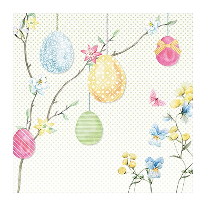 Ambiente Servetten Hanging Eggs 25cm 20 Stuks