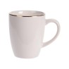Tasse porcelaine bord doré 200ml