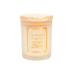 Paperdreams Geurkaars Klein Goud/wit - Zus