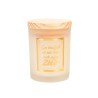 Paperdreams Geurkaars Klein Goud/wit - Zus