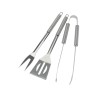 Ensemble d'outils pour barbecue 3 pièces en acier inoxydable
