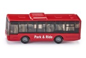 Siku 1021 Bus de ligne 86x24x31mm rouge