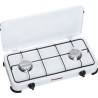 FireFriend Travel Cuisinière à gaz 2 feux 59x32x9cm