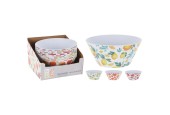 Schaal melamine fruitprint Ø25cm