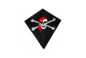 Cerf-volant diamant pirate 82x88cm