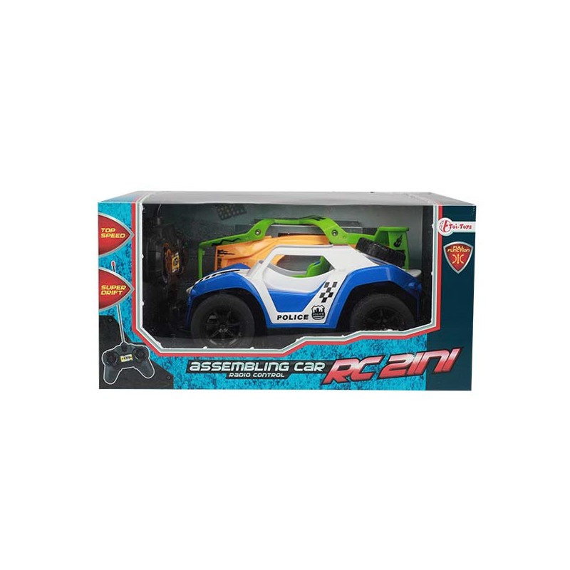 Toi Toys RC Auto Cover Change 2-in-1 Wielen Afstelbaar