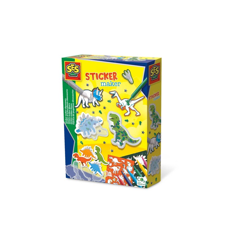 Ses Autocollant Maker dinosaures