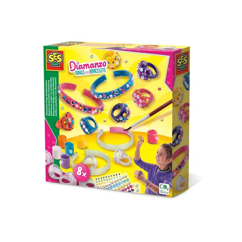 Ses Diamanzo ringen en armbanden