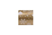 Toonbankrol 50cm kerst Merry Christmas goud 200m