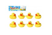 Badeendjes 6cm set a 8 stuks