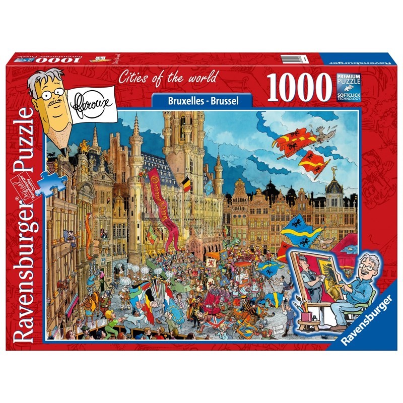Ravensburger puzzle Fleroux Bruxelles 1000pcs