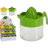 Excellent Huseware Citruspers/schenkkan Transparant Kunststof 10x10x15cm