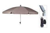 Parasol Ø200cm taupe