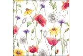 Ambiente Servetten Poppy Meadow 25x25cm
