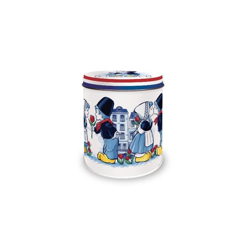 Boîte de rangement I Love Holland couple s'embrassant Ø10x11,5cm