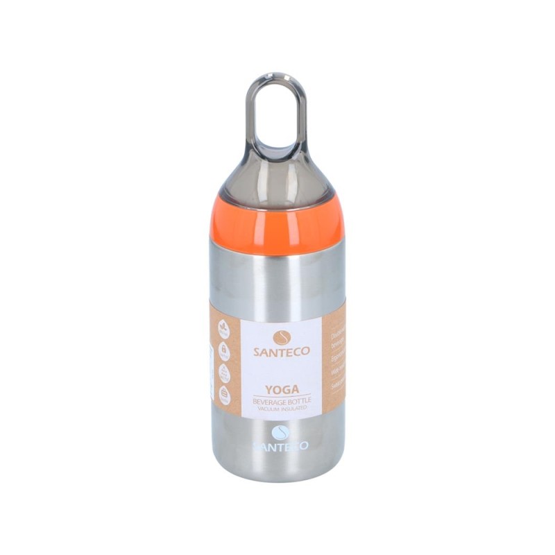 Bouteille isotherme 0,35L Yoga rose