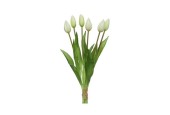 Decoris Tulipe sur tige pvc crème 10x10xH40cm