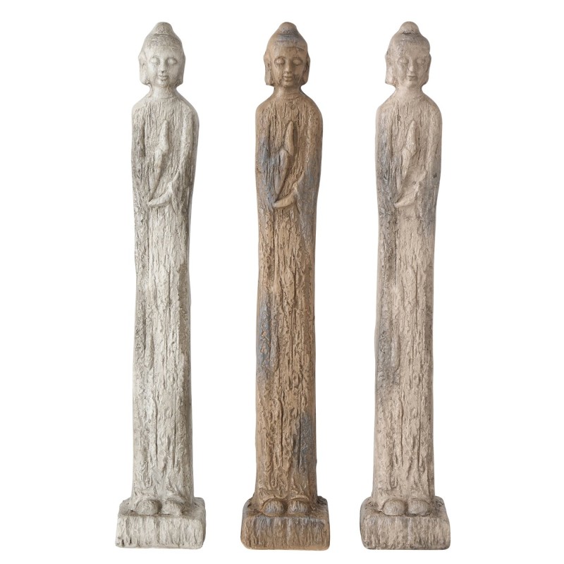 Boltze Home Statue Bouddha Layana 11x11xH68cm Magnésie