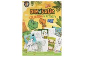 Grafix Kleur & Activiteitenboek A4 Dino 64blz