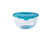 Pyrex PREP & STORE Mengkom Met Deksel Ø17x8cn - 1000ml - Borosilicate Glass