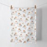 Ambiente Torchon de Cuisine Famille Robin-50x70cm -100% Coton