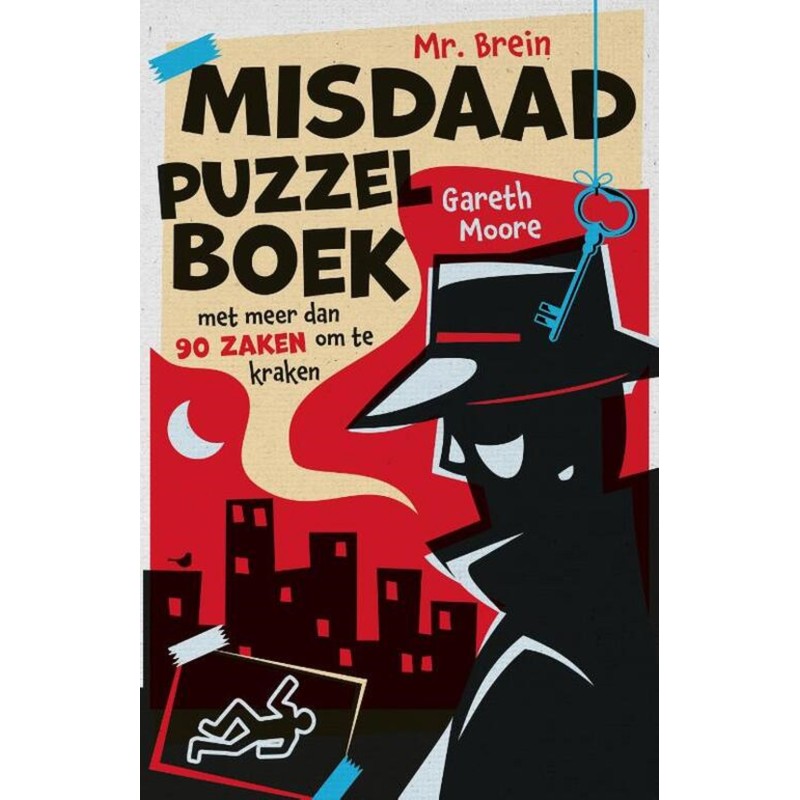 Mr. Brein misdaad puzzelboek met meer dan 90 zaken om te kraken 224 blz Paperback