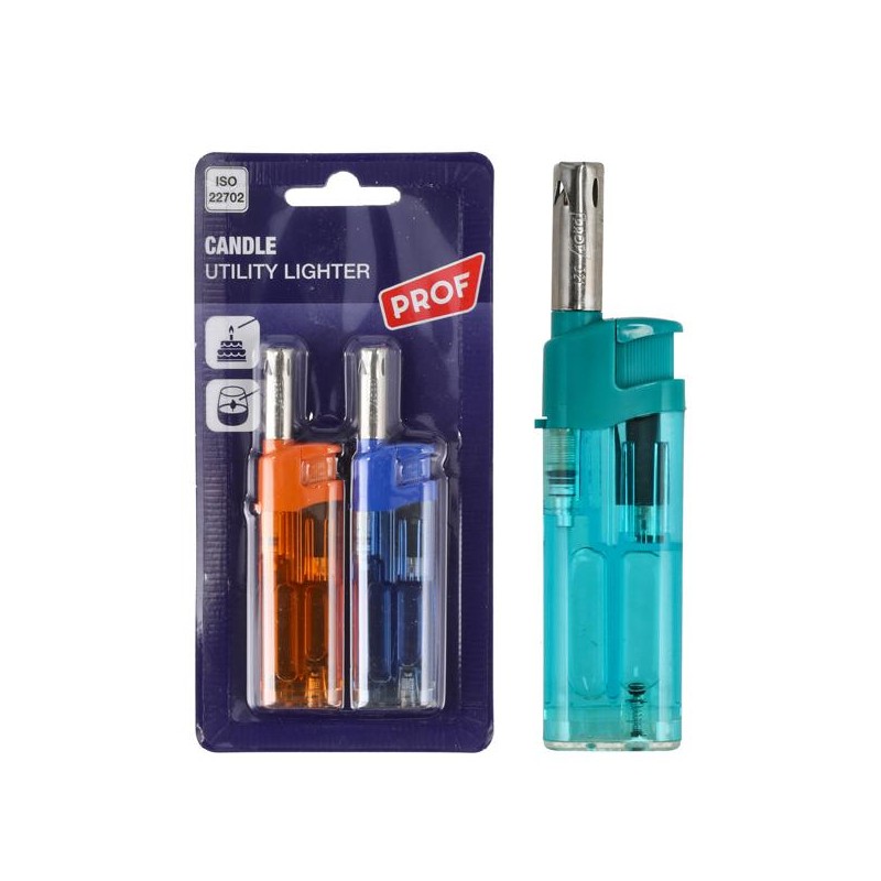 Briquets à gaz 2 pièces sur carte