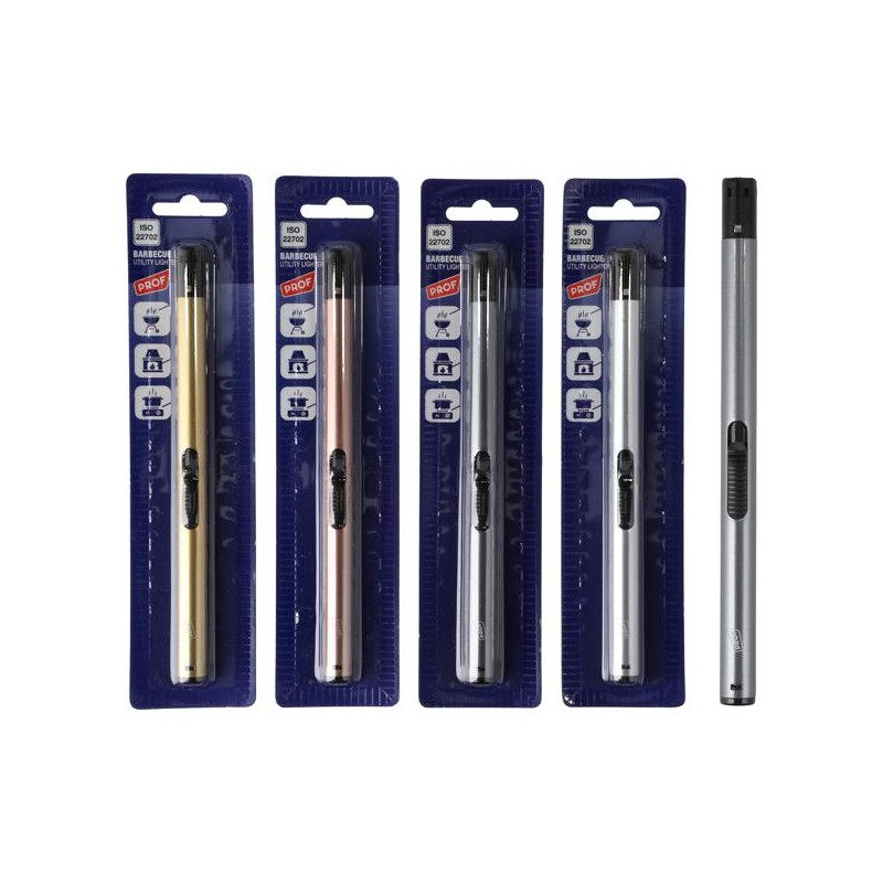 Briquet à gaz 21cm rechargeable