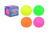 John Toy Balle néon rebondissante super extensible Ø10cm