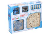 Jeu de réflexion casse-tête 5 en 1, 81 pièces