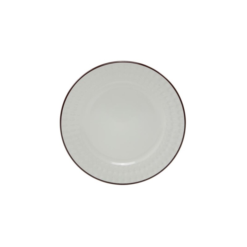 Assiette petit déjeuner Rome Ø19m blanc Carton de 6 pièces