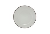Assiette petit déjeuner Rome Ø19m blanc Carton de 6 pièces