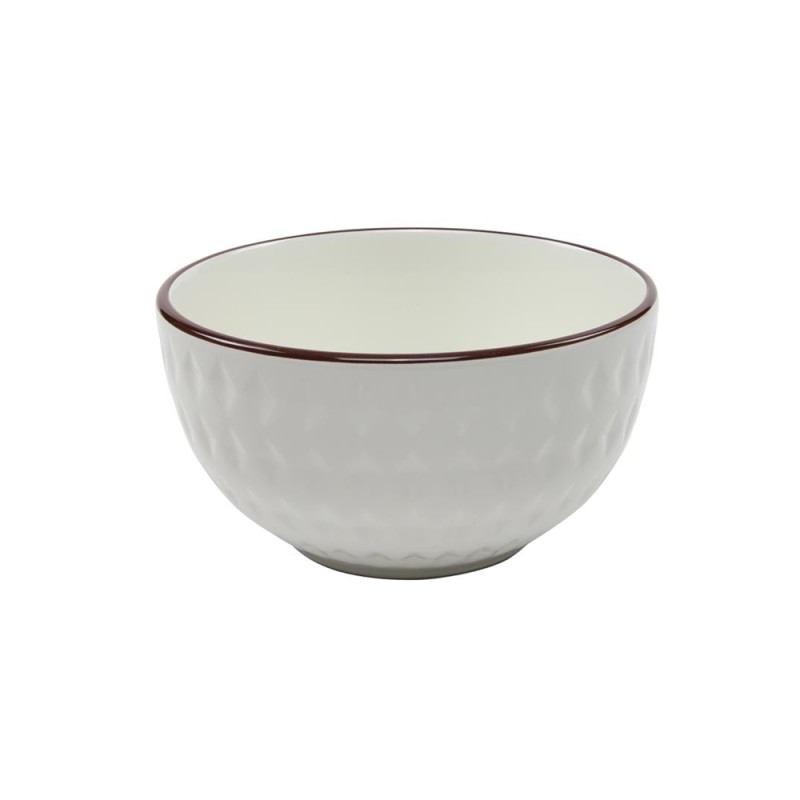 Bol Rome Ø14,5x8cm blanc Carton de 6 pièces