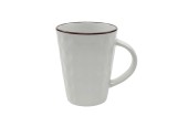 Mug à café Rome 400ml blanc Carton de 6 pièces