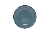 Assiette petit déjeuner Rome Ø19m vieux bleu Carton de 6 pièces