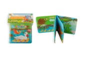 My first book dieren baby badboekje 20x16,5x2cm