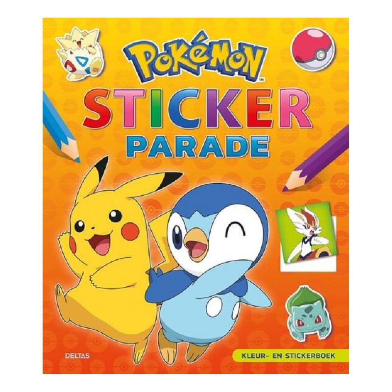 Défilé d'autocollants Pokémon de Delta