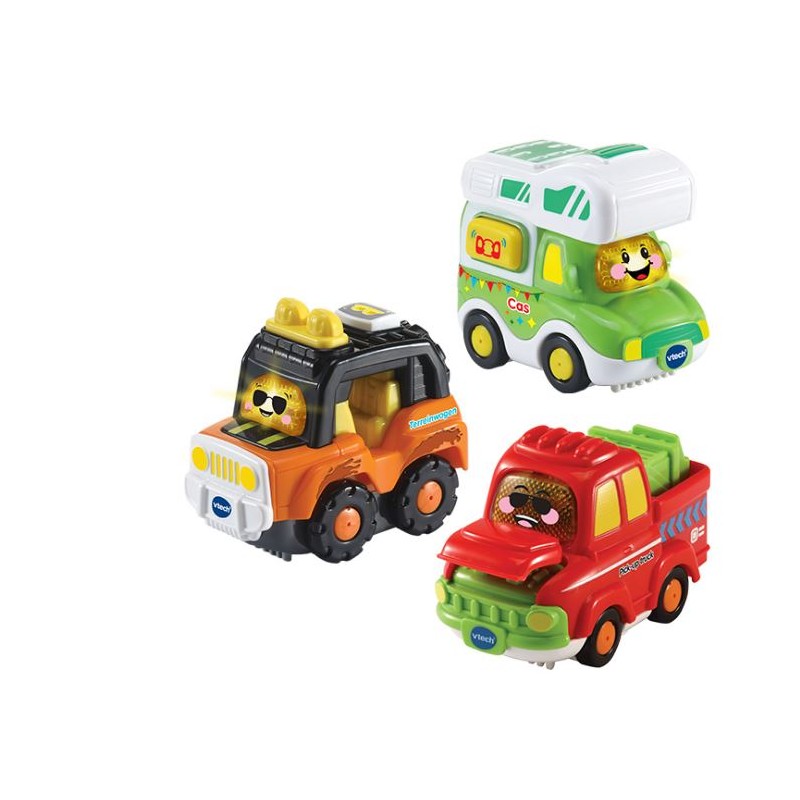 Vtech Toet Toet Auto - Trio Pack 1 (Cas, Ted, Pascal)