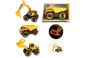 Toi Toys Cars&Trucks Véhicule de construction 22cm friction avec lumière et son