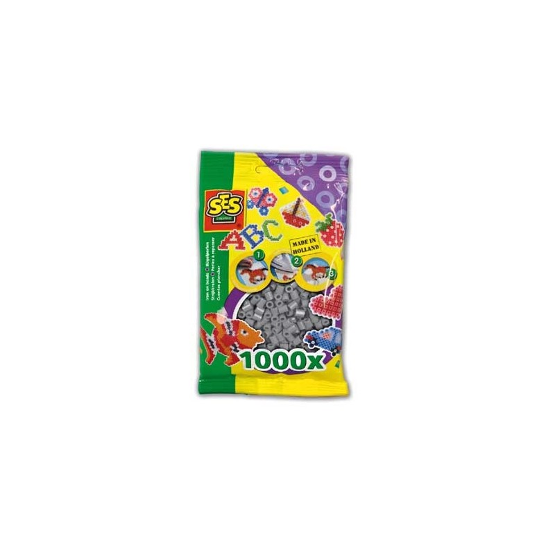 Ses perles à repasser gris 1000pcs.