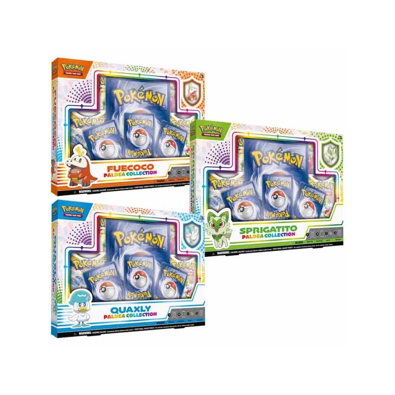 Collection Pokémon Paldéo
