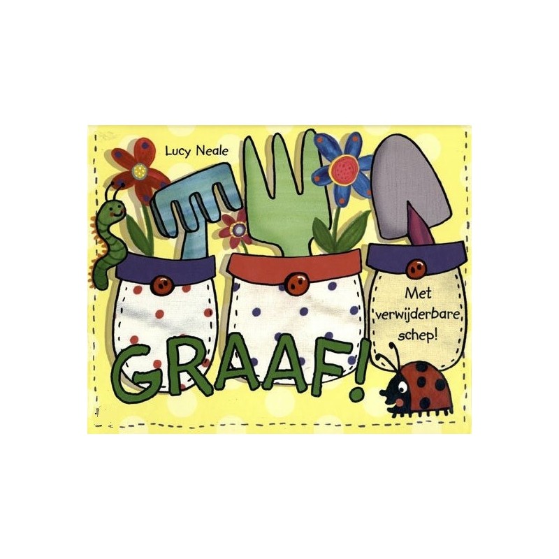 Prentenboek hardcover GRAAF! met verwijderbare schep.