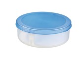 Sunware Club Cuisine Taartdoos met lift 8,3 liter transparant/blauw diameter33x12cm