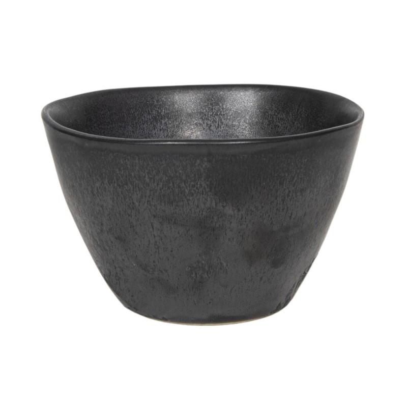 Plat Manhattan Ø10,8x6,5cm boîte de 6 pièces anthracite